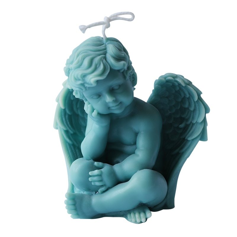 Angel candle silicone mold - My Store