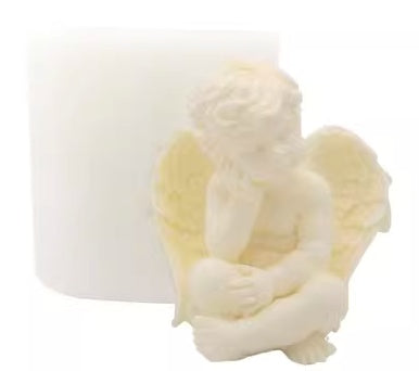 Angel candle silicone mold - My Store